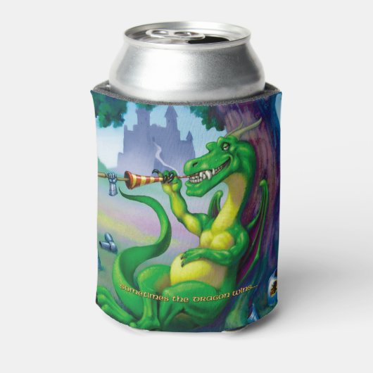 Soms wint de Draak Blikjeskoeler (Blikje Achterkant)