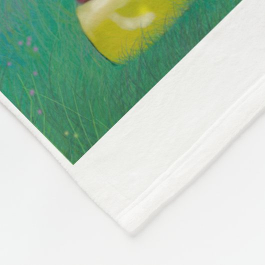 Soms wint de Draak Fleece Deken (Hoek)