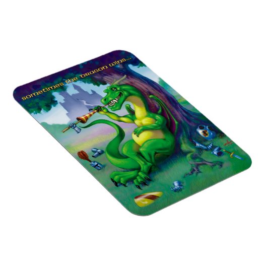 Soms wint de Draak Magneet (Rechterzijde)