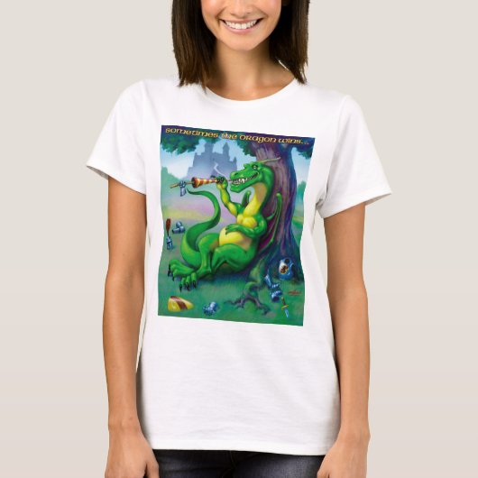 Soms wint de Draak T-shirt (Voorkant)
