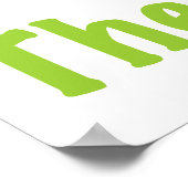 Soms wint de vis Poster (Hoek)