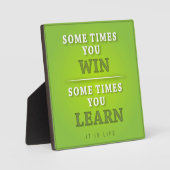 Soms wint u soms fotoplaat (Voorkant)