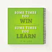 Soms wint u soms notitieboek (Achterkant)