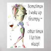 Soms word ik gek, grappig Poster (Voorkant)