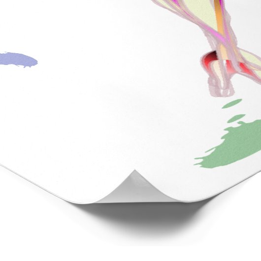 Soms word ik gek, grappig Poster (Hoek)