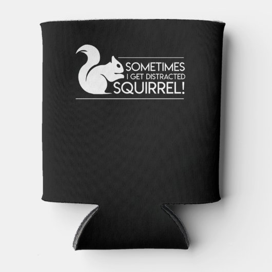 Soms worden afgeleid eekhoorn liefhebber blikjeskoeler (Voorkant)