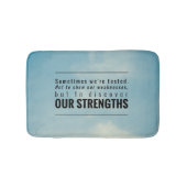 Soms worden we getest badmat (Voorkant)