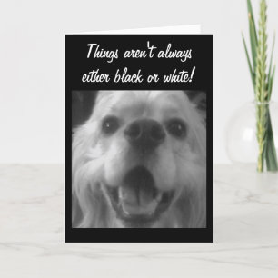 SOMS ZIJN DINGEN BLAUW! Beterschap Kaart