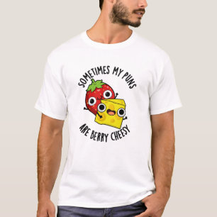 Soms zijn mijn woordgrappen erg flauw en grappig v t-shirt