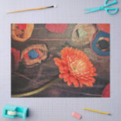 Soms Zinnia-weefsel Tissuepapier (Craft)