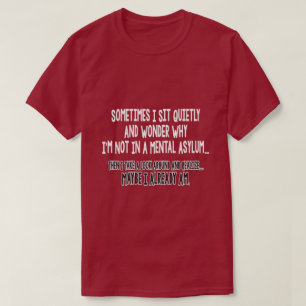 soms zit ik… stil t-shirt