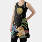 SOMS ZITTEN IK EN DENKEN DAT Chow Apron groomt Schort (Insitu)