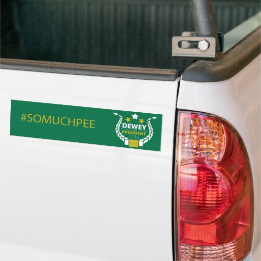 #somuchpee bumpersticker (Op Truck)