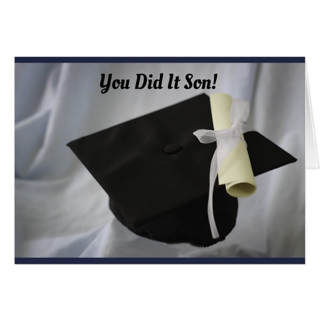 Son Afstuderen (Voorkant Horizontaal)