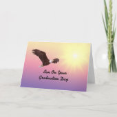 Son Afstuderen Eagle Kaart (Voorkant)