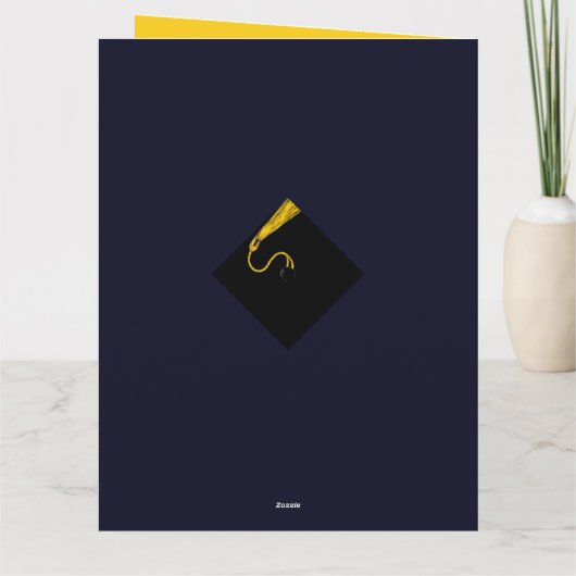 Son Afstuderen Kaart (Achterkant)