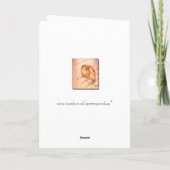 Son and Daughter's Wedding Day Card Kaart (Achterkant)