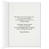 Son Birthday Abstract Mandala Design (Binnen (Rechts))