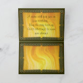 Son Birthday Card Kaart (Binnen)