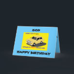 SON BIRTHDAY FUNNY KAART<br><div class="desc">FUNNY SON BIRTHDAY-KAART VAN HONEST JOE'S AUTO-VERKOOP</div>