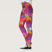 "[SON]bloemkracht" heldere stropdas-kleurige zonne Leggings (Links)