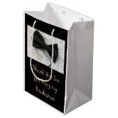 Son Bridesman dank u Medium Cadeauzakje (Voorkant Gekanteld)