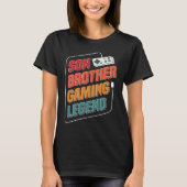 Son Brother Gaming Legend 1 T-shirt (Voorkant)