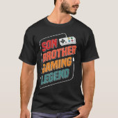 Son Brother Gaming Legend  1 T-shirt (Voorkant)