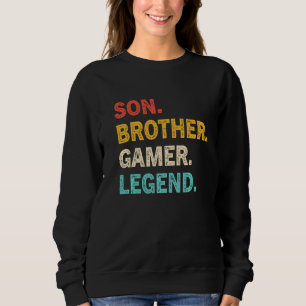 Son Brother Gaming Legend  Gamer Teenage Bo Trui