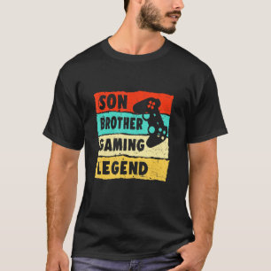 Son Brother Gaming Legend  Teenage Boys 8 1 T-shirt