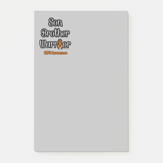 Son Brother Warrior...CRPS Post-it® Notes (Voorkant)