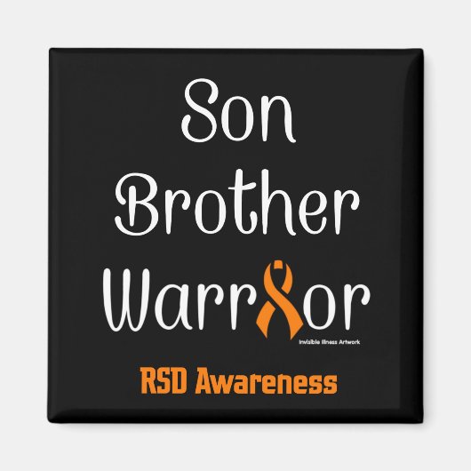 Son Brother Warrior...RSD Magneet (Voorkant)