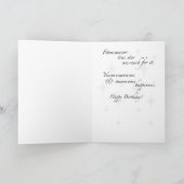 Son Custom Leeftijd 32e Verjaardag Star Inspireren Kaart (Binnen)