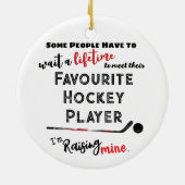 Son/Daughter Hockey ornament (Achterkant)