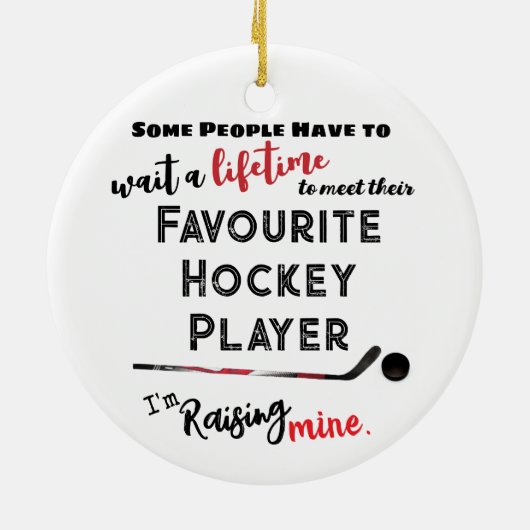 Son/Daughter Hockey ornament (Achterkant)
