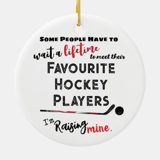 Son/Daughter Hockey ornament (Achterkant)