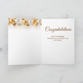 Son Daughter In Law Bruiloft Jubileum Ballonnen Kaart (Binnen)