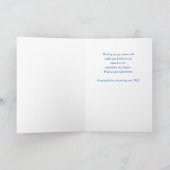 Son Doctorate PhD Afstuderen Gefeliciteerd Quote Kaart (Binnen)