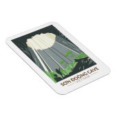 Son Doong Cave Vietnam Travel Art Vintage Magneet (Rechterzijde)