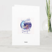 Son Easter Wenskaart met Schattigee konijnen Feestdagen Kaart (Achterkant)