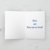 SON ENJOY, RELAX EN WEET DAT U VAN DE TWEEDE DAG C KAART (Binnen)