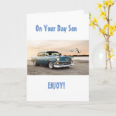 SON ENJOY, RELAX EN WEET DAT U VAN DE TWEEDE DAG C KAART (Gele Bloem)