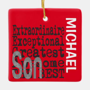 Son Extraordinaire CUSTOM Keramisch Ornament