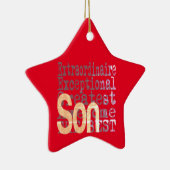 Son Extraordinaire Keramisch Ornament (Rechts)