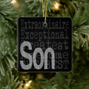 Son Extraordinaire Keramisch Ornament