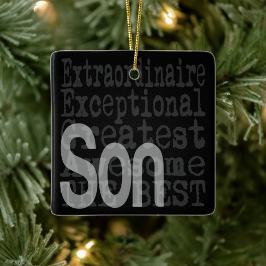 Son Extraordinaire Keramisch Ornament (Boom)