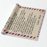 Son Gift | Brief aan mijn zoontje van mam Cadeaupapier<br><div class="desc">Son Gift | Aan mijn zoon zet je hier altijd in en beschouw het als een grote zelfzuchtige liefde van mama</div>