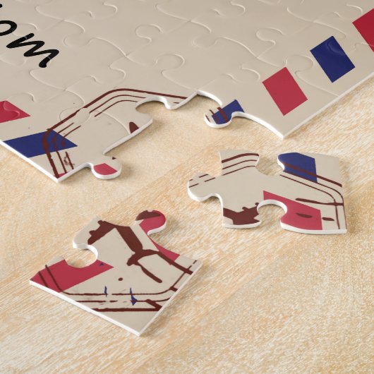 Son Gift | Brief aan mijn zoontje van mam Legpuzzel (Zijkant)