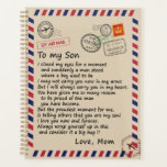 Son Gift | Brief aan mijn zoontje van mam Planner<br><div class="desc">Son Gift | Aan mijn zoon zet je hier altijd in en beschouw het als een grote zelfzuchtige liefde van mama</div>