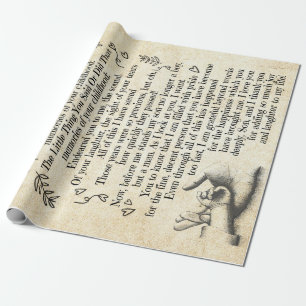 Son Gift   Hartelijk dank voor uw bijdrage aan mij Cadeaupapier